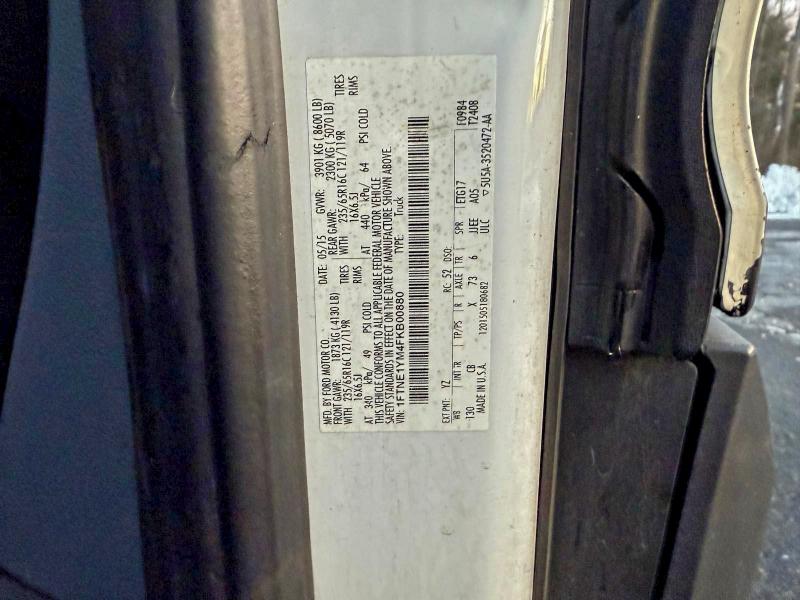 Photo 10 from auction – 2015 FORD TRANSIT T- with VIN 1FTNE1YM4FKB00880