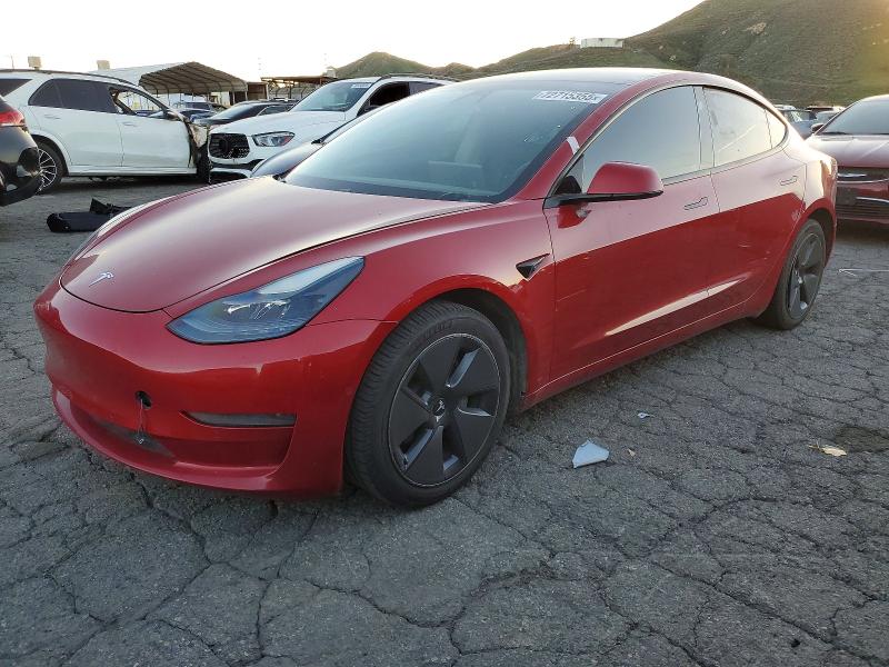 TESLA MODEL 3 2021 with VIN 5YJ3E1EA4MF074745 - Photo from auction