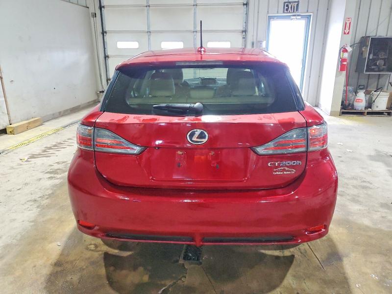 Photo 6 from auction – 2012 LEXUS CT 200 with VIN JTHKD5BH8C2074688