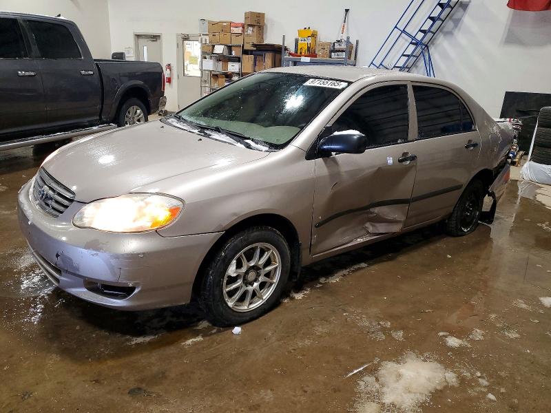 TOYOTA COROLLA CE 2003 with VIN 2T1BR32EX3C737161 - Photo from auction
