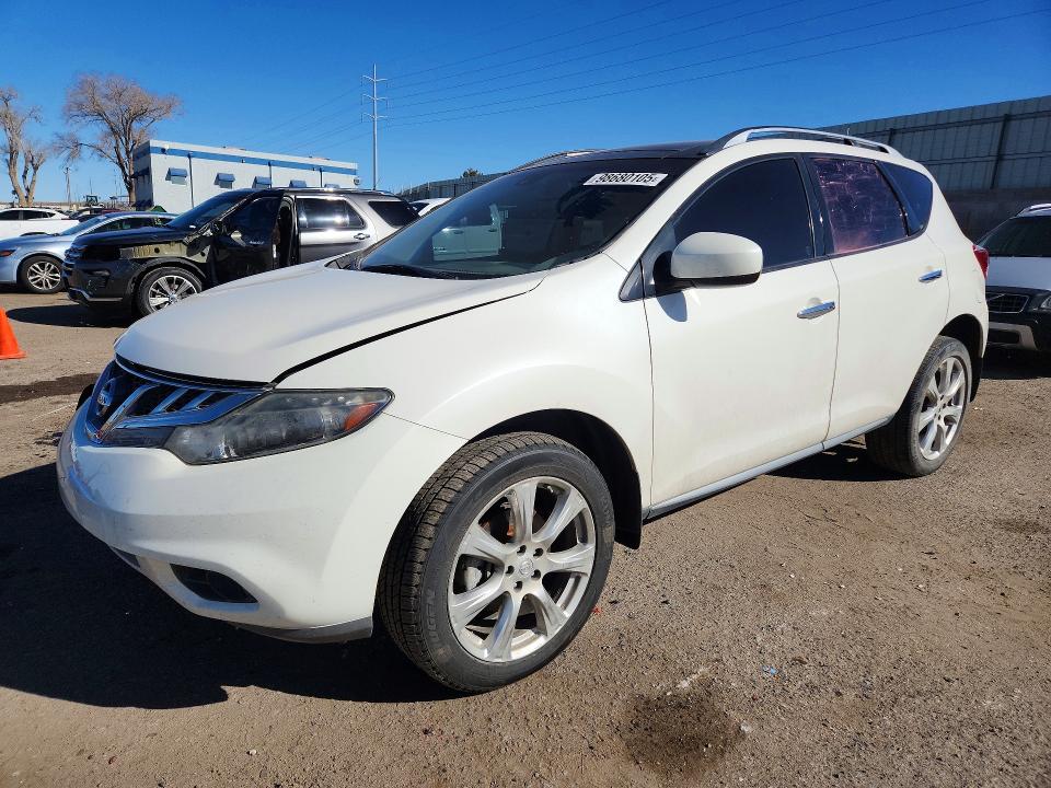 NISSAN MURANO 2014 with VIN JN8AZ1MU9EW416571 - Photo from auction