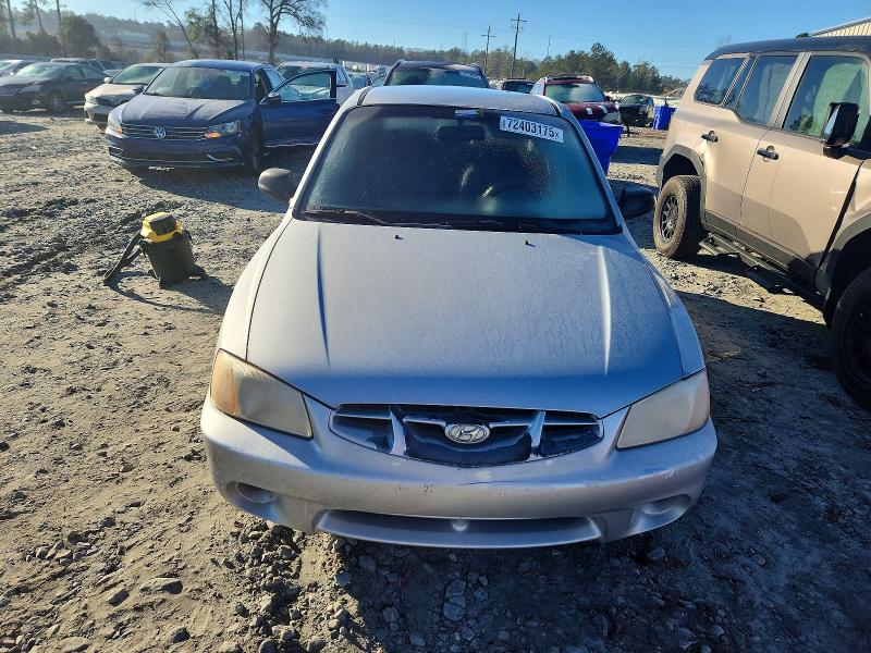Photo 5 from auction – 2002 HYUNDAI ACCENT GS with VIN KMHCG35C62U162252