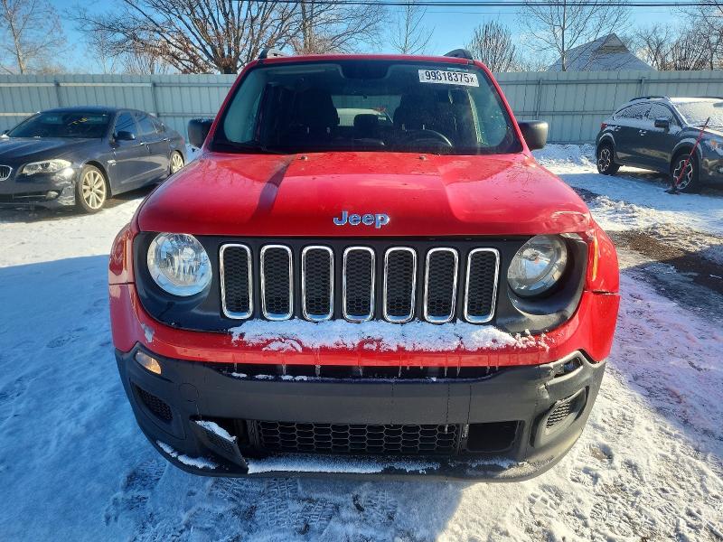 Photo 5 from auction – 2017 JEEP RENEGADE S with VIN ZACCJAAB5HPF54625