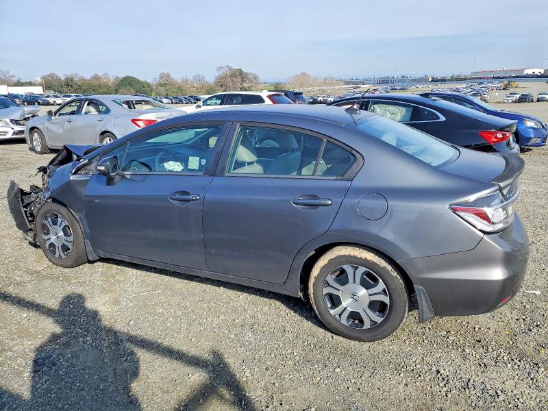 Photo 2 from auction – 2013 HONDA CIVIC with VIN 19XFB4F34DE202138