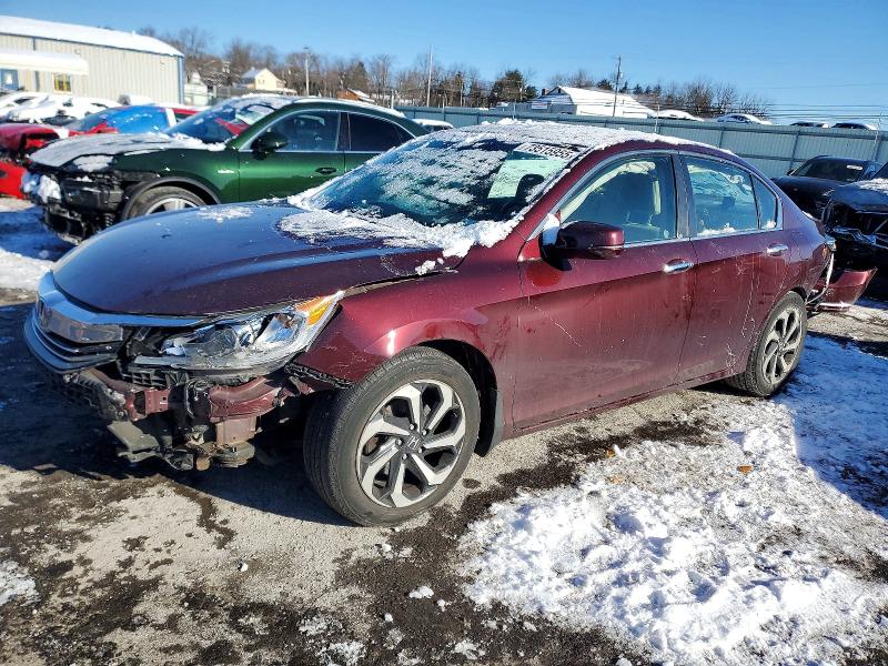 HONDA ACCORD 2016 with VIN 1HGCR2F86GA105210 - Photo from auction