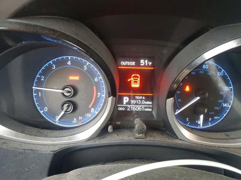 Photo 9 from auction – 2016 TOYOTA COROLLA with VIN 5YFBURHE5GP454424