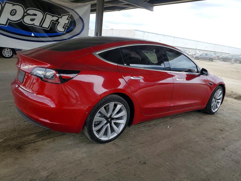 Photo 3 from auction – 2020 TESLA MODEL 3 with VIN 5YJ3E1EA1LF792980