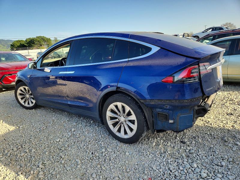 Photo 2 from auction – 2016 TESLA MODEL X with VIN 5YJXCAE23GF001502
