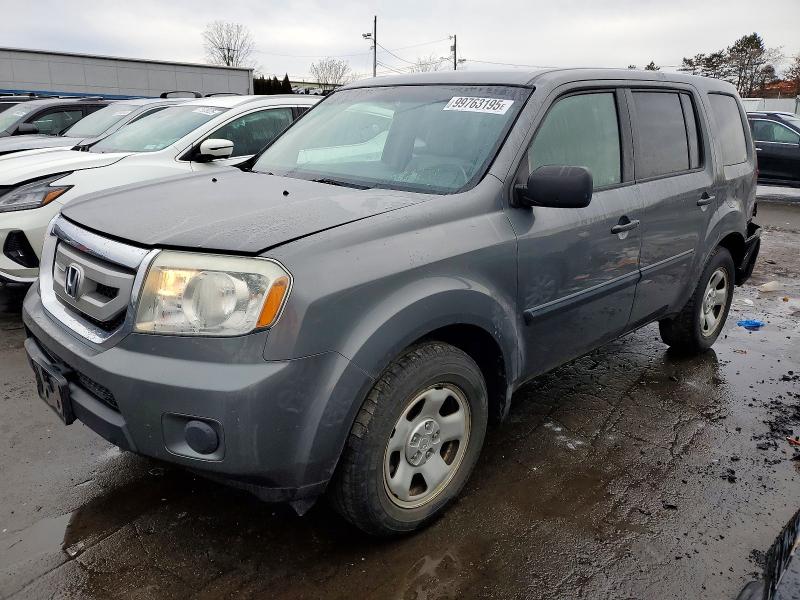 HONDA PILOT LX 2009 with VIN 5FNYF48219B013417 - Photo from auction