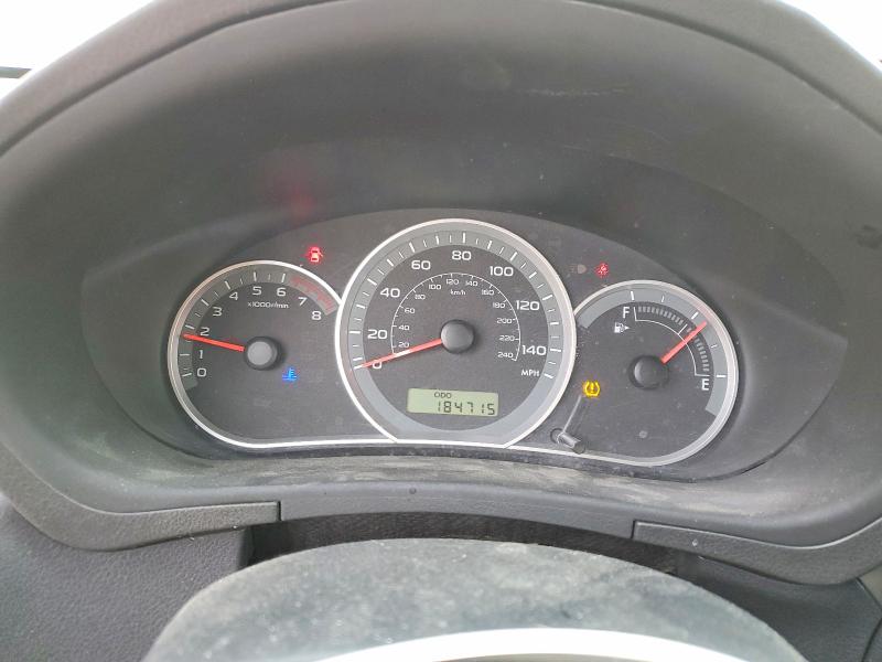 Photo 9 from auction – 2008 SUBARU IMPREZA 2. with VIN JF1GE61678G527144