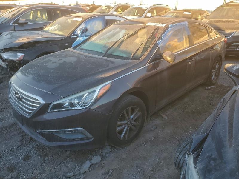 HYUNDAI SONATA SE 2015 with VIN 5NPE24AF9FH040602 - Photo from auction