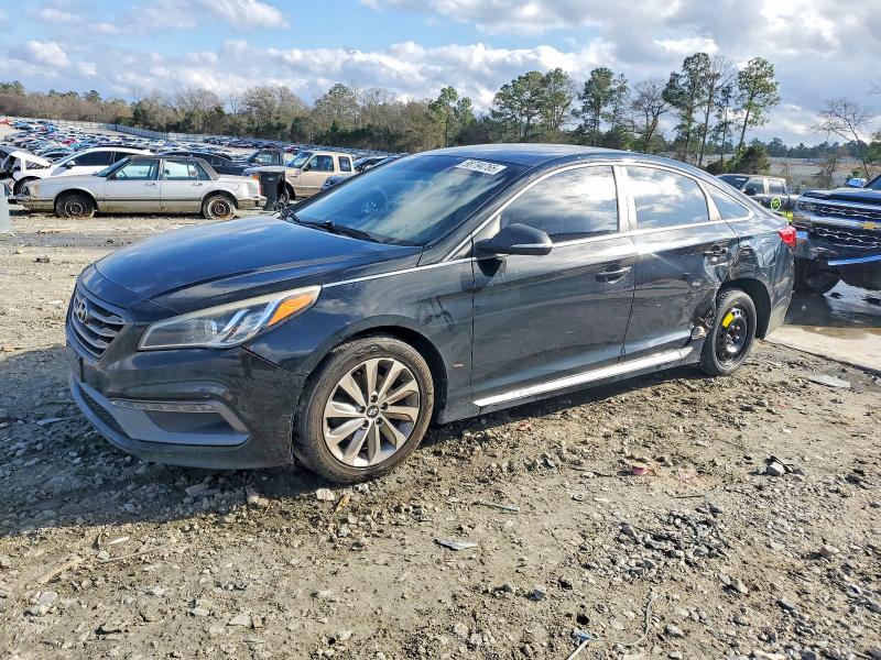 HYUNDAI SONATA 2016 with VIN 5NPE34AF7GH427308 - Photo from auction