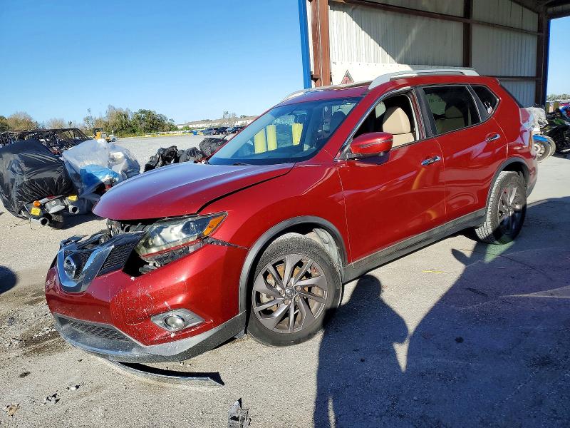 NISSAN ROGUE S 2016 with VIN 5N1AT2MT5GC852070 - Photo from auction