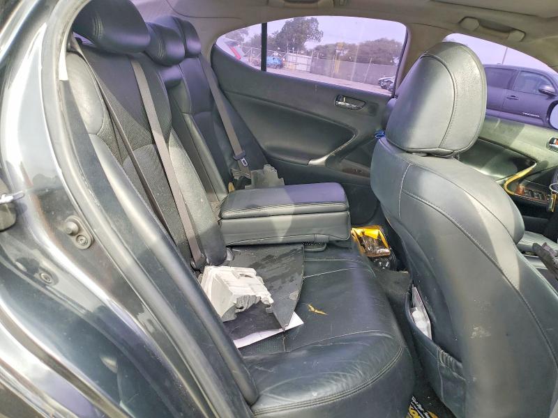 Photo 10 from auction – 2008 LEXUS IS with VIN JTHBK262685070154