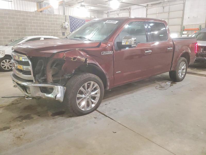 FORD F150 SUPER 2016 with VIN 1FTEW1EG2GKE02407 - Photo from auction