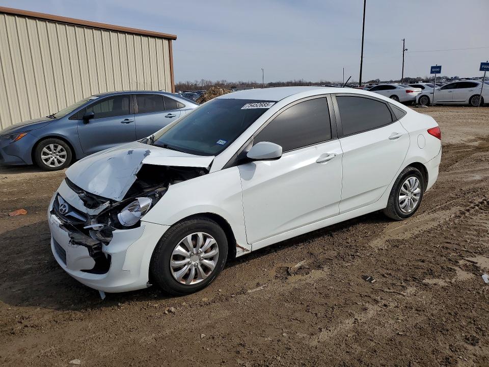 HYUNDAI ACCENT GLS 2014 with VIN KMHCT4AE7EU711258 - Photo from auction