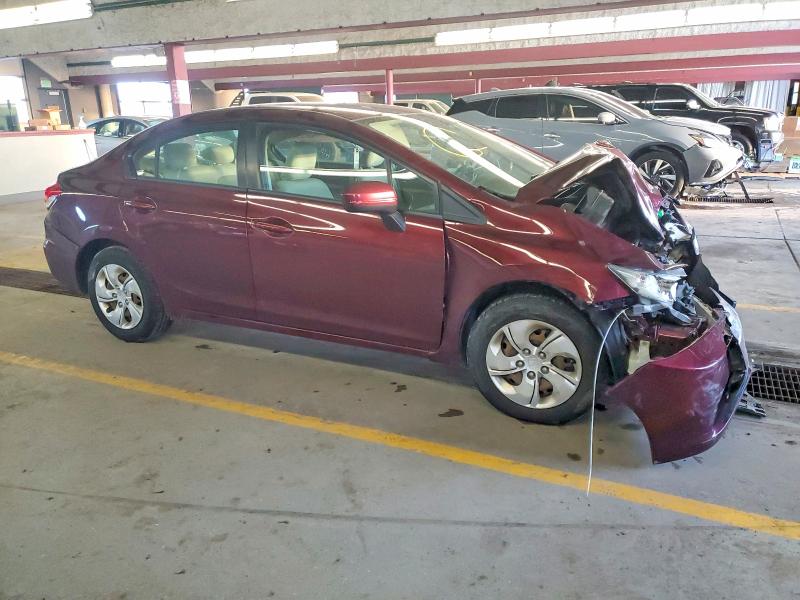 Photo 4 from auction – 2014 HONDA CIVIC LX with VIN 19XFB2F57EE039976