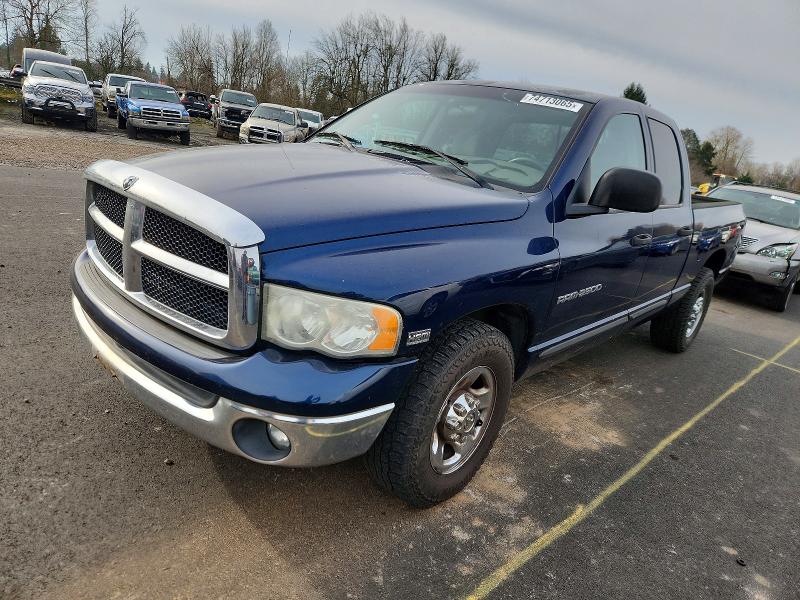 DODGE RAM 2500 2003 with VIN 3D7KA28D93G769577 - Photo from auction
