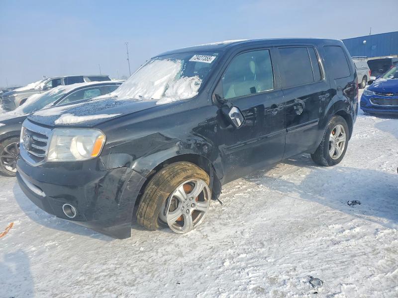 HONDA PILOT 2015 with VIN 5FNYF4H50FB024060 - Photo from auction