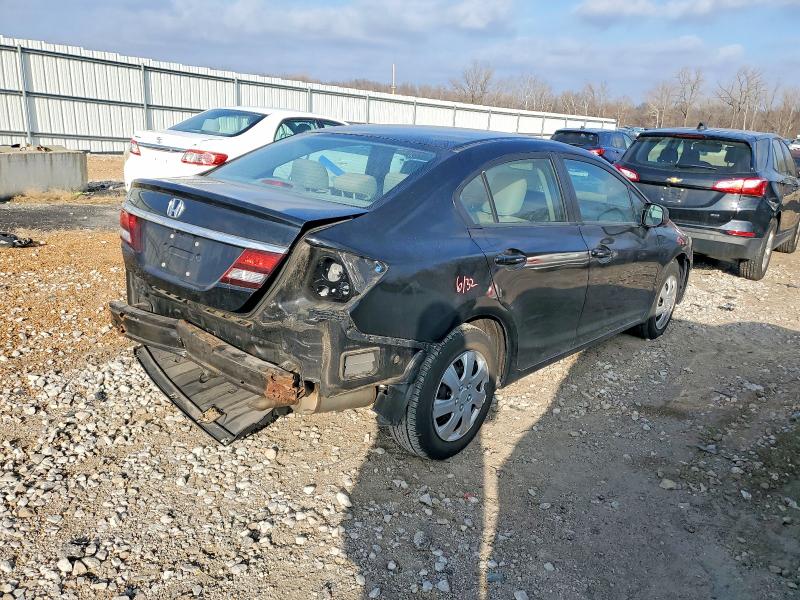 Photo 3 from auction – 2013 HONDA CIVIC LX with VIN 19XFB2F53DE275975