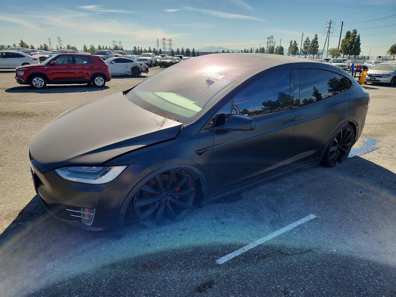 TESLA MODEL X 2019 with VIN 5YJXCBE48KF186792 - Photo from auction