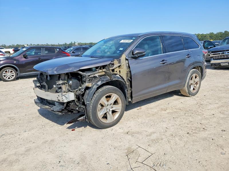 TOYOTA HIGHLANDER 2015 with VIN 5TDYKRFH1FS064648 - Photo from auction