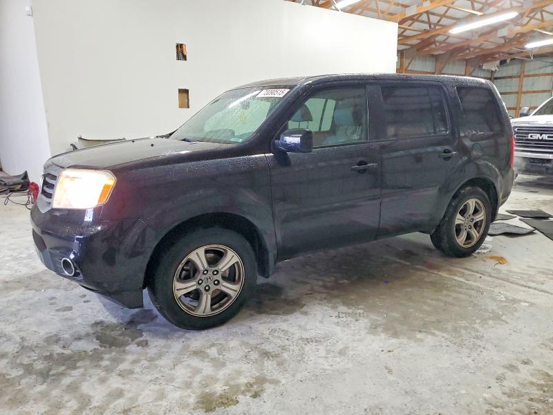 HONDA PILOT EXL 2013 with VIN 5FNYF4H51DB069697 - Photo from auction