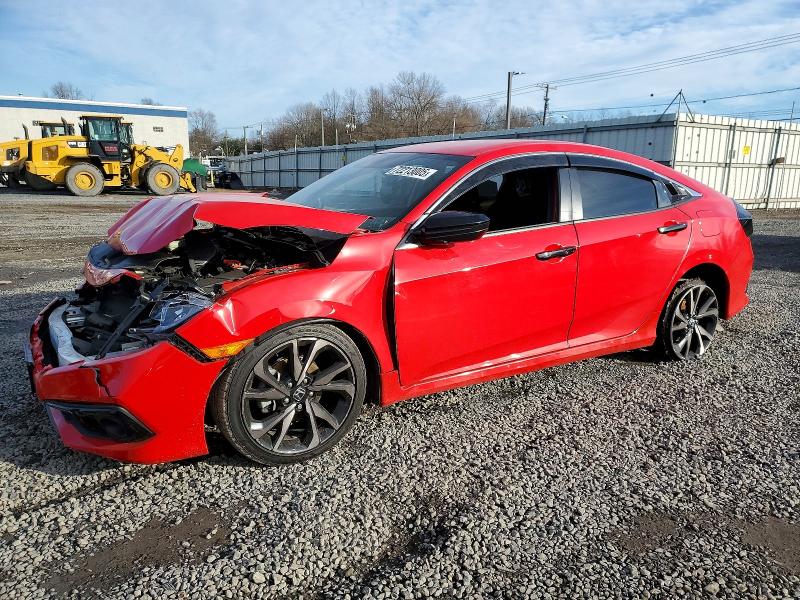 HONDA CIVIC 2021 with VIN 2HGFC2F86MH511015 - Photo from auction