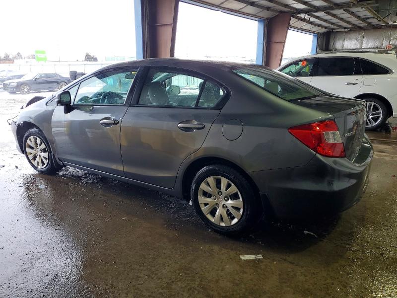 Photo 2 from auction – 2012 HONDA CIVIC LX with VIN 19XFB2F5XCE100685