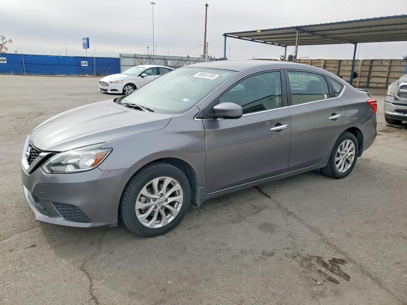NISSAN SENTRA S 2018 with VIN 3N1AB7AP2JY313631 - Photo from auction