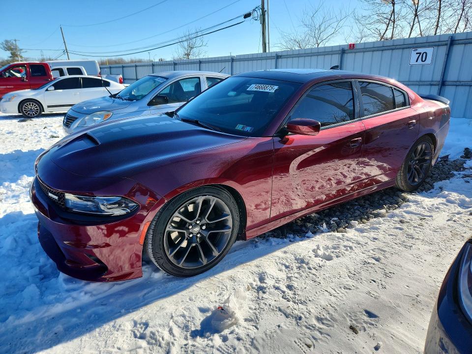 DODGE CHARGER 2020 with VIN 2C3CDXCT7LH197740 - Photo from auction