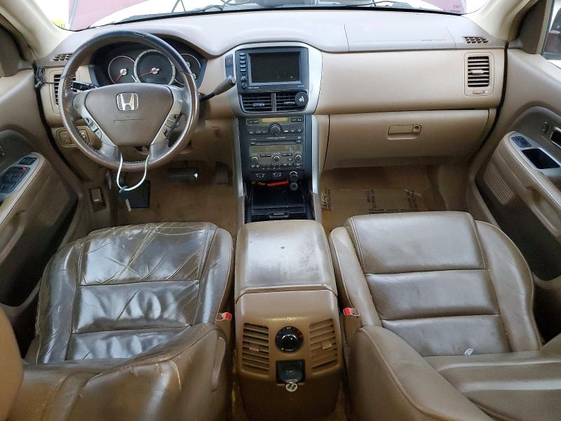 Photo 8 from auction – 2007 HONDA PILOT EXL with VIN 5FNYF28737B021306