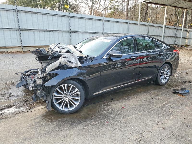 GENESIS G80 2017 with VIN KMHGN4JE9HU193489 - Photo from auction
