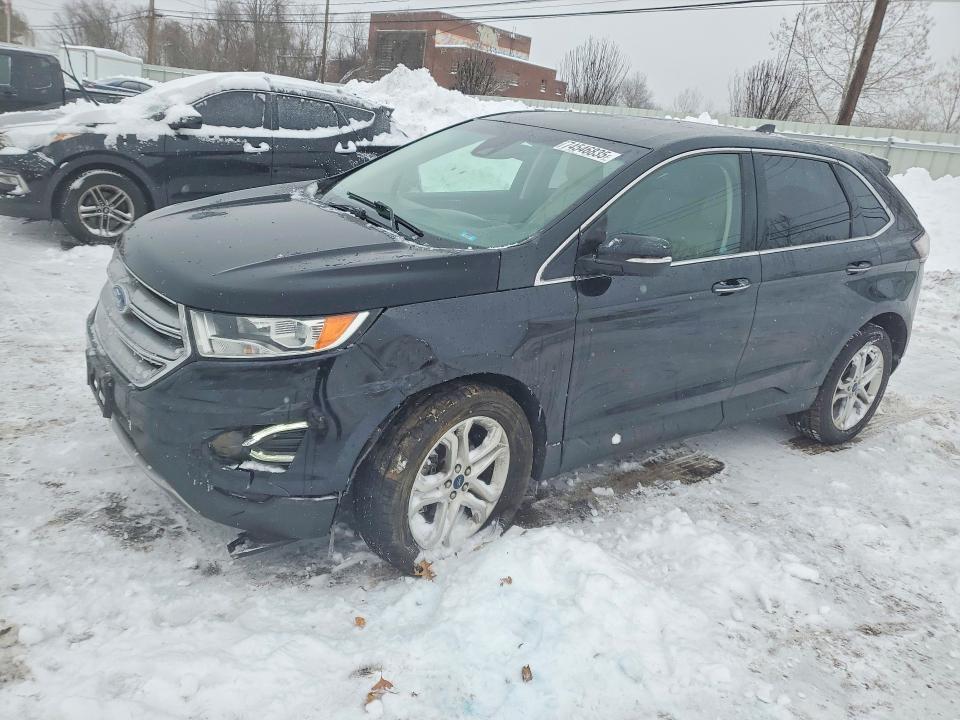 FORD EDGE TITAN 2018 with VIN 2FMPK3K91JBB96158 - Photo from auction