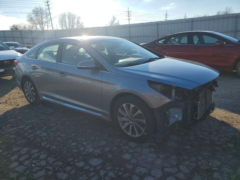 Photo 4 from auction – 2015 HYUNDAI SONATA SPO with VIN 5NPE34AF8FH046842