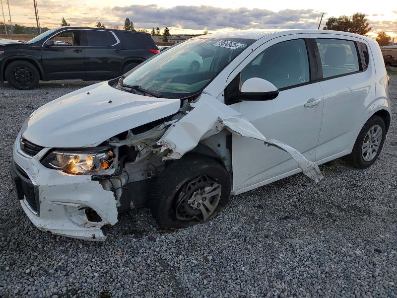 CHEVROLET SONIC 2017 with VIN 1G1JG6SH4H4159106 - Photo from auction