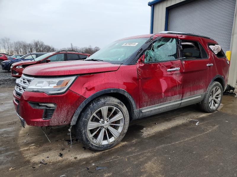 FORD EXPLORER L 2018 with VIN 1FM5K8F80JGB96554 - Photo from auction