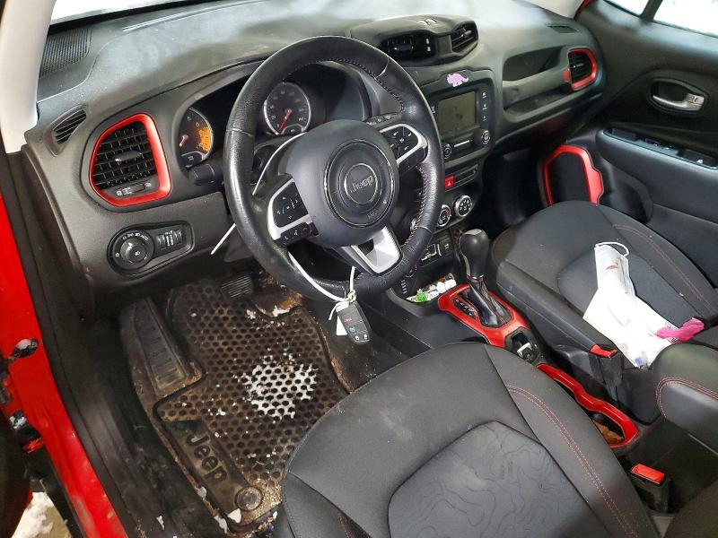 Photo 8 from auction – 2016 JEEP RENEGADE T with VIN ZACCJBCT1GPC83492