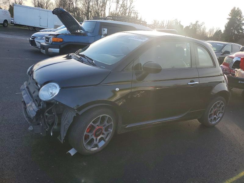 FIAT 500 SPORT 2015 with VIN 3C3CFFBR5FT624855 - Photo from auction