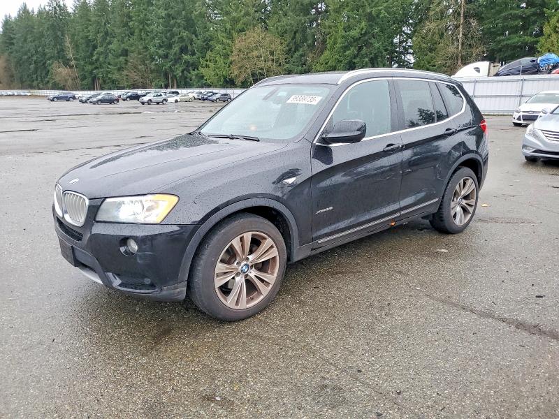 BMW X3 XDRIVE3 2012 with VIN 5UXWX7C52CL889388 - Photo from auction
