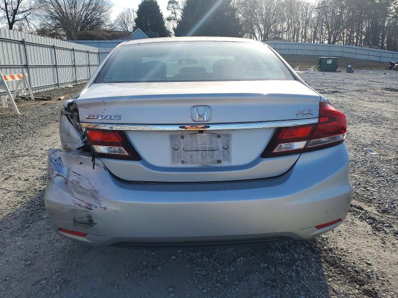 Photo 6 from auction – 2014 HONDA CIVIC with VIN 2HGFB2F86EH537361