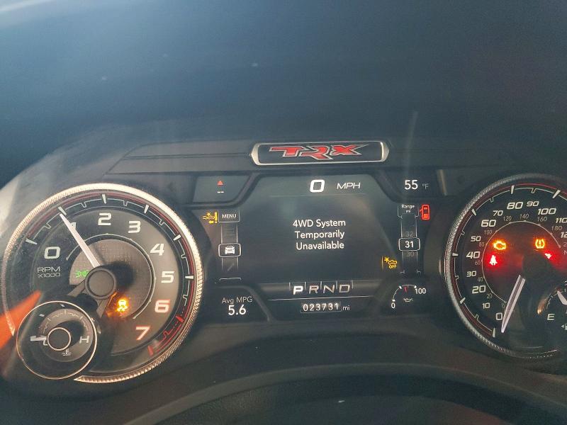 Photo 9 from auction – 2021 RAM 1500 TRX with VIN 1C6SRFU90MN685241