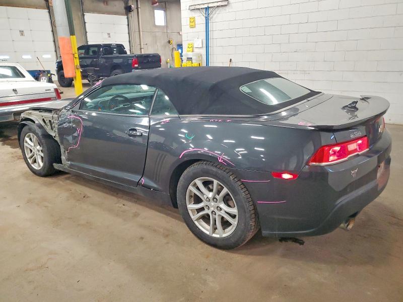 Photo 2 from auction – 2015 CHEVROLET CAMARO LT with VIN 2G1FD3D39F9257850