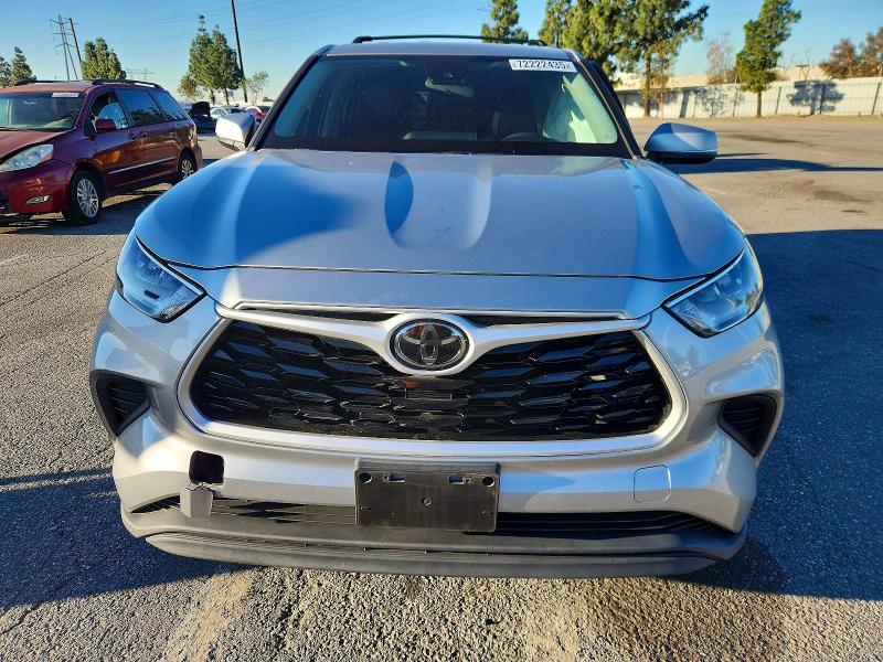 Photo 5 from auction – 2020 TOYOTA HIGHLANDER with VIN 5TDCZRAH5LS021469