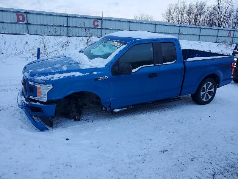 FORD F150 SUPER 2019 with VIN 1FTFX1E5XKFA13306 - Photo from auction
