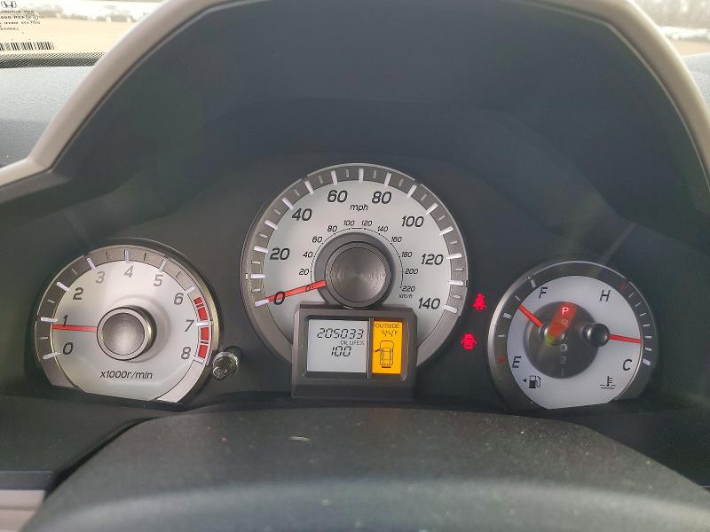 Photo 9 from auction – 2012 HONDA PILOT EXL with VIN 5FNYF4H59CB001758