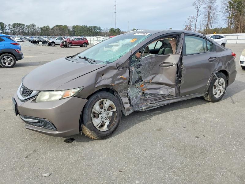 Zdjęcie 1 z aukcji – 2013 HONDA CIVIC z VIN 2HGFB2F52DH587632