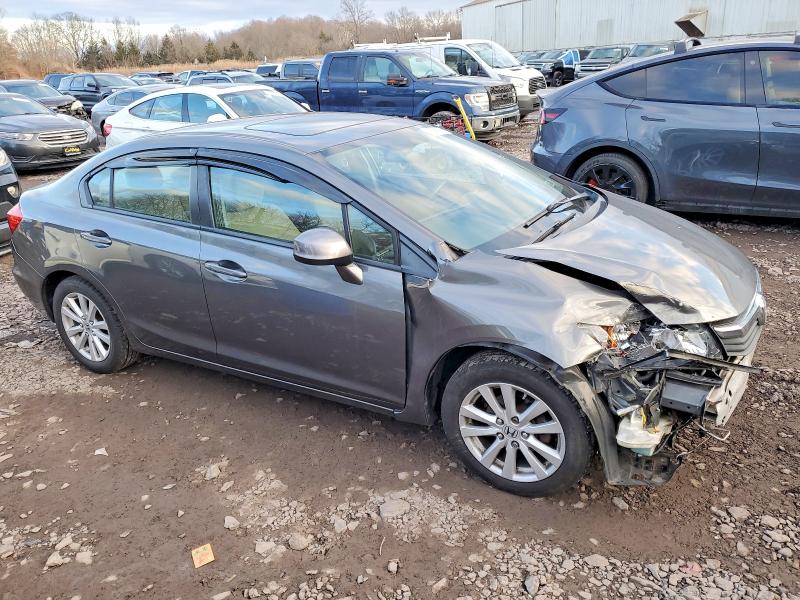 Photo 4 from auction – 2012 HONDA CIVIC EX with VIN 2HGFB2F89CH521359