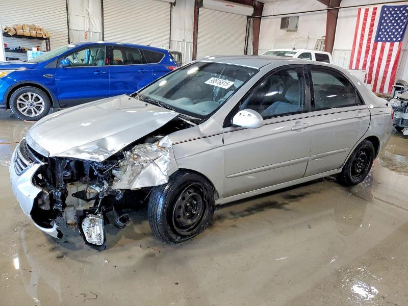 KIA SPECTRA EX 2009 with VIN KNAFE221695651451 - Photo from auction