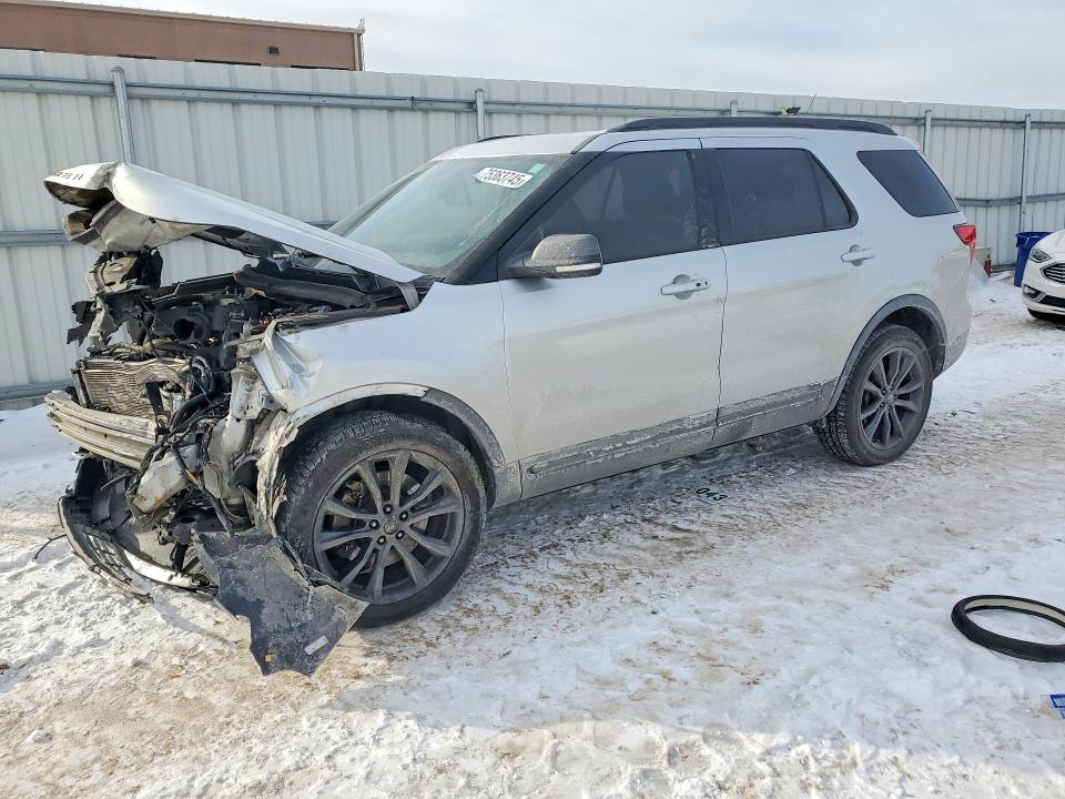 FORD EXPLORER X 2018 with VIN 1FM5K8D86JGB55638 - Photo from auction